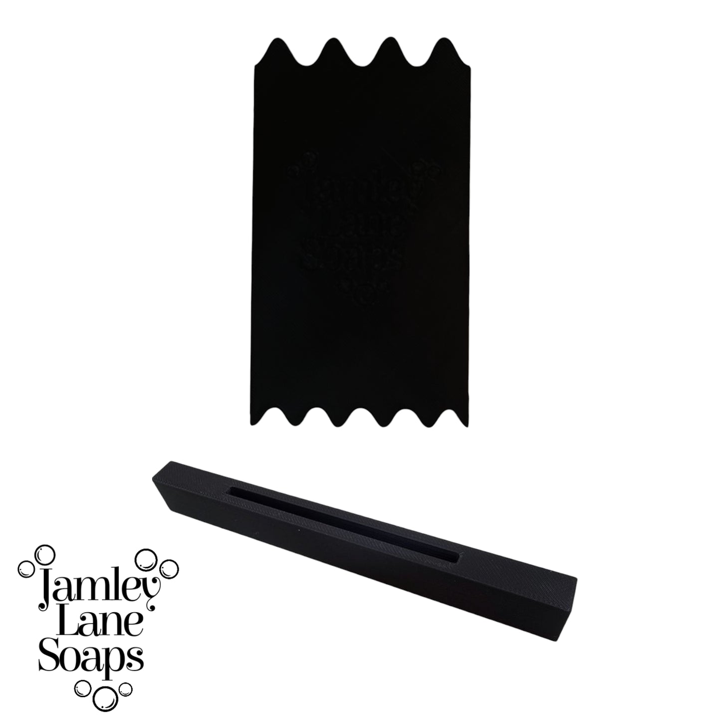 Sine Wave Double Sided Soap Scraper