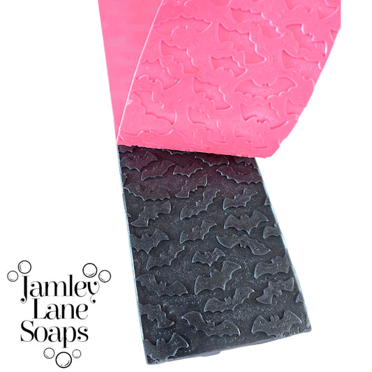 Halloween Bats Soap Impression Mat Soapmaking Tool
