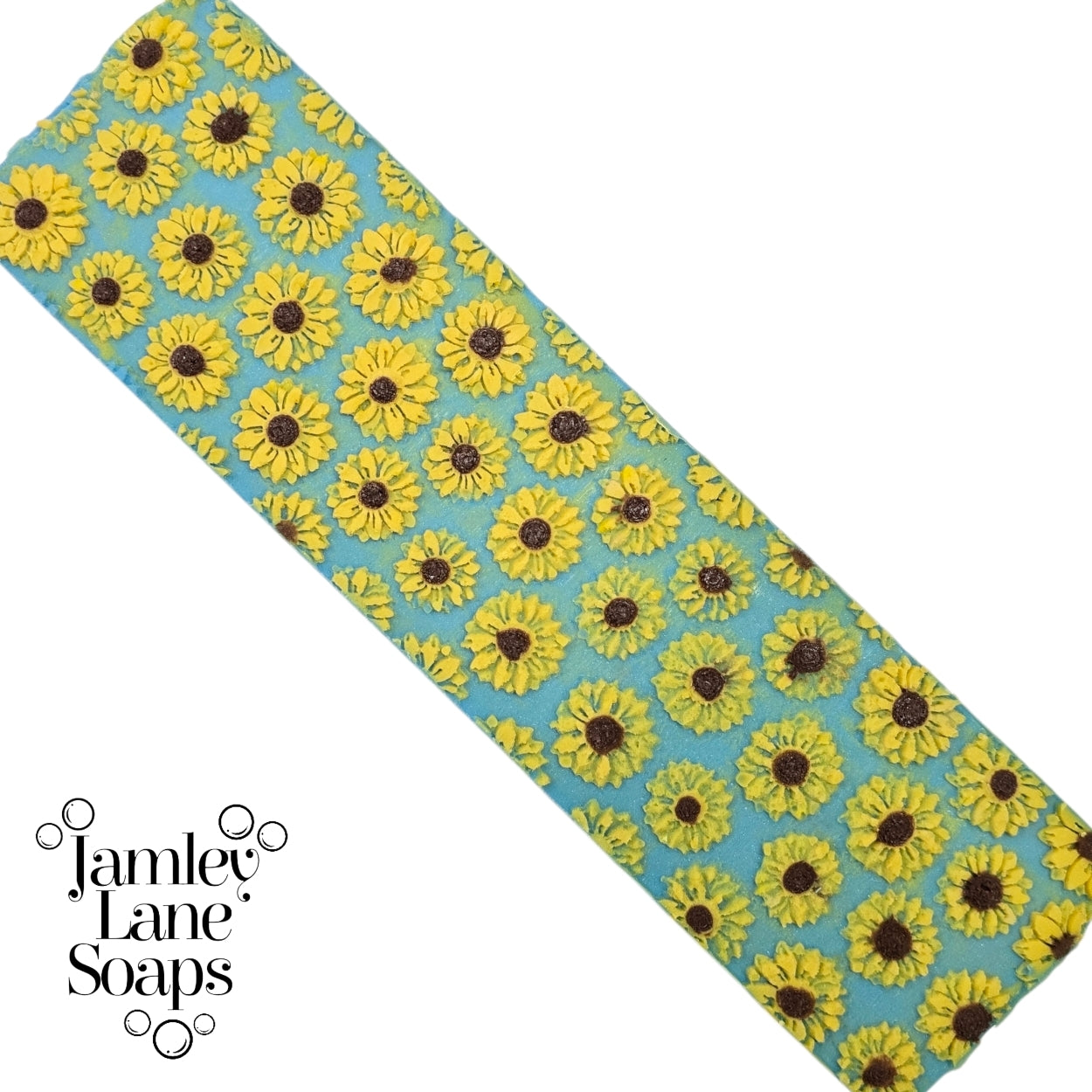 Big Blooms Soap Impression Mat | 3D Sunflower Texture
