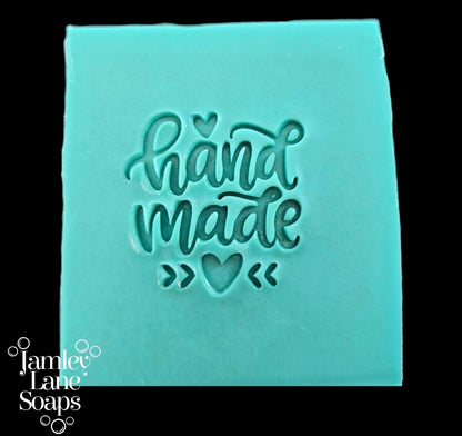 "Hand Made" Soap Stamp