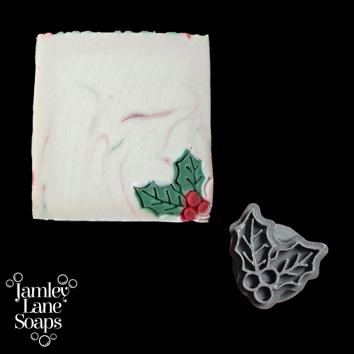 Holly 3 Piece Extruder Disc Set with Holly Soap Stamp