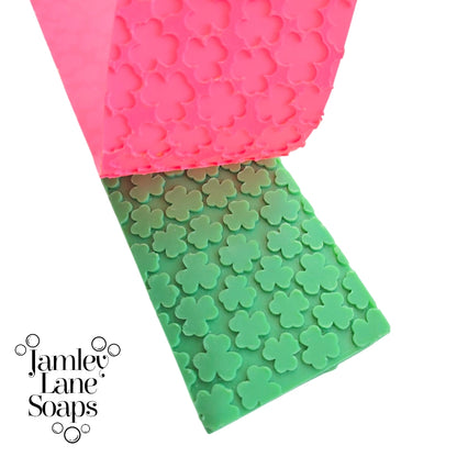 The Lucky Clover Collection Soap Impression Mat Soapmaking Tools