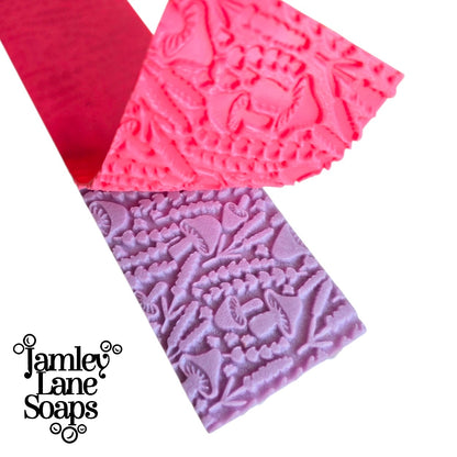 Lavender Woods Impression Mat | Cottagecore Soap Texture