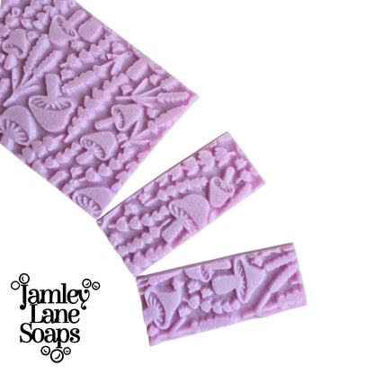 Lavender Woods Impression Mat | Cottagecore Soap Texture