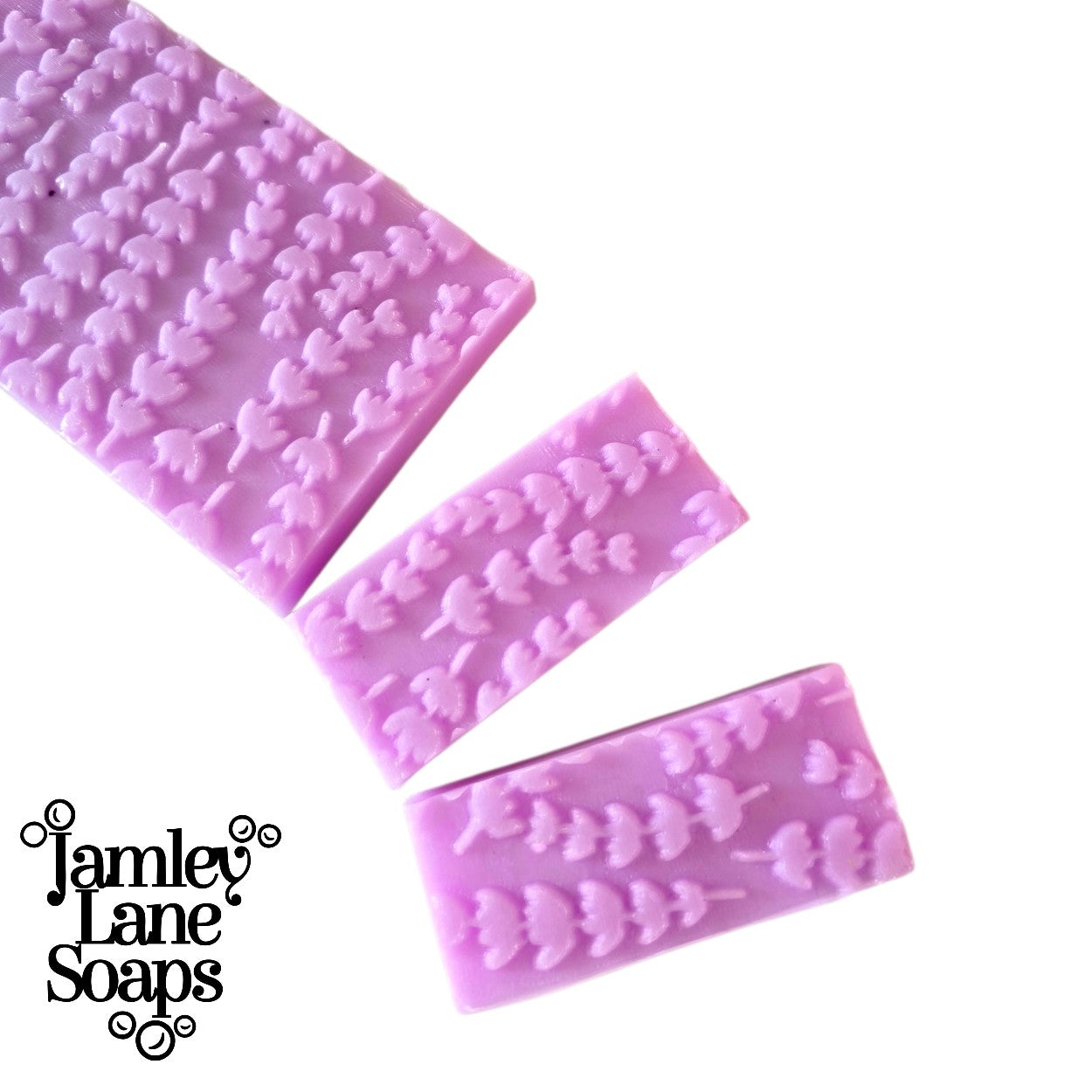 Provence Lavender Custom Soap Impression Mat | Botanical Floral
