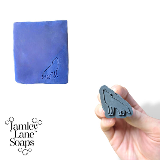Wolf Soap Stamp | Cold Process Soap Stamp | Wildlife & Wilderness Gift