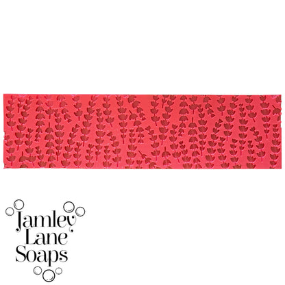 Lavender Blooms Soap Impression Mat Soapmaking Tool