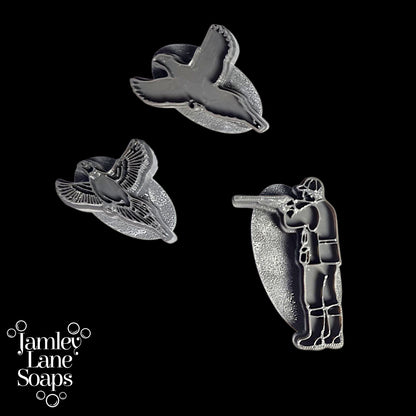 Pheasant Hunter Soap Stamps 3 Piece Set