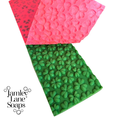 The Lucky Clover Collection Soap Impression Mat Soapmaking Tools