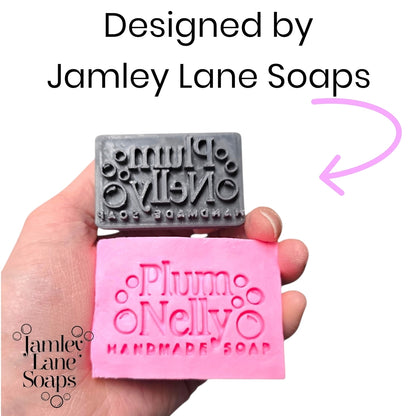 Custom Soap Stamp- Approx 2.5"- Add Your Brand Logo