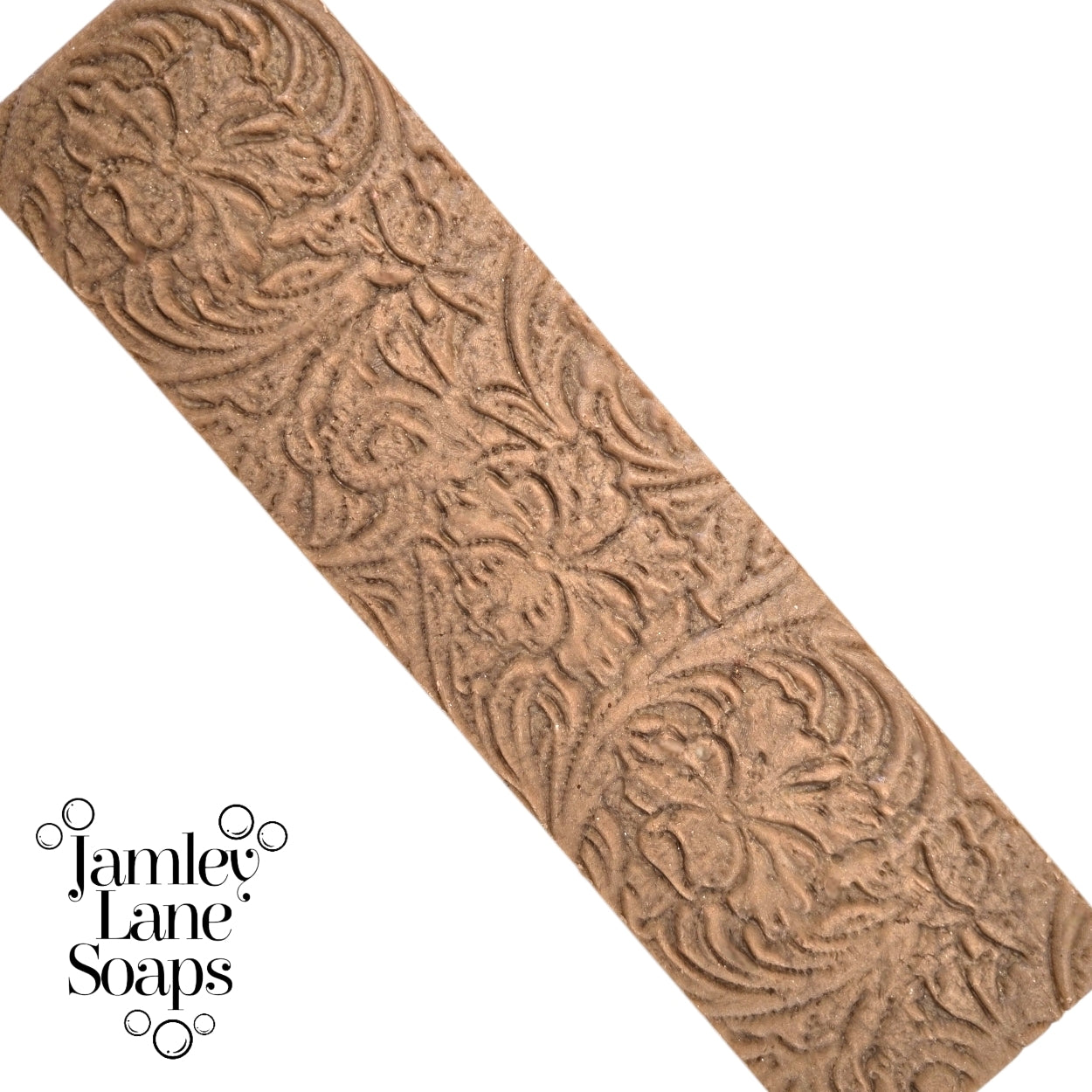 Saddleback Floral Tooled Leather Custom Soap Impression Mat