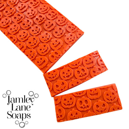 Jack-O-Lantern Soap Impression Mat Soapmaking Tool