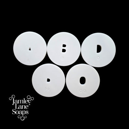 Alphabet Extruder Discs 28ct Set