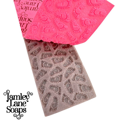 Legend of the Woods: Bigfoot Tracks | Custom Soap Impression Mat