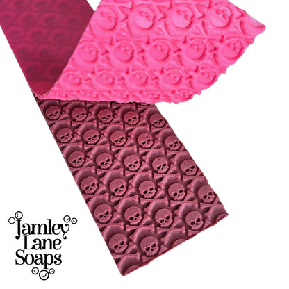 Skull & Crossbones Soap Impression Mat | Pirate Halloween