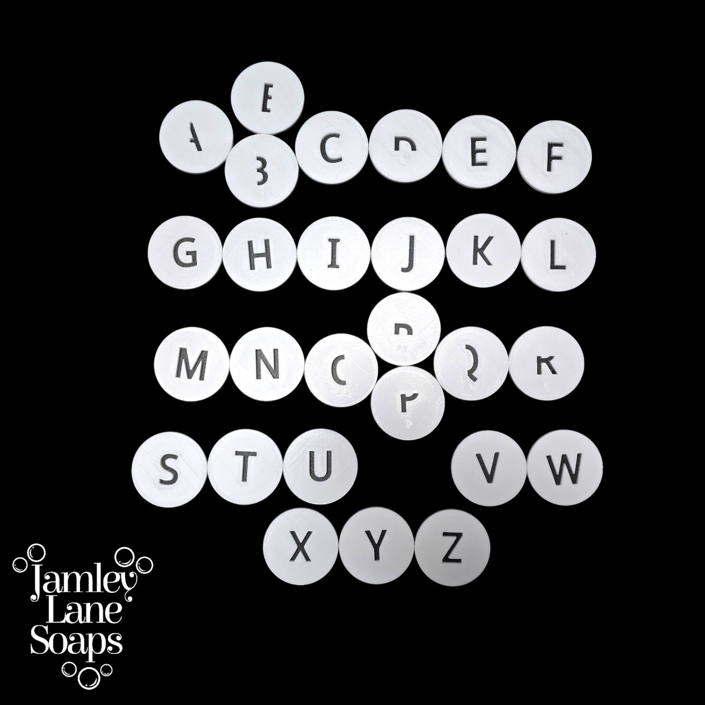 Alphabet Extruder Discs 28ct Set