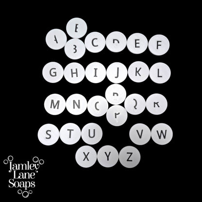 Alphabet Extruder Discs 28ct Set