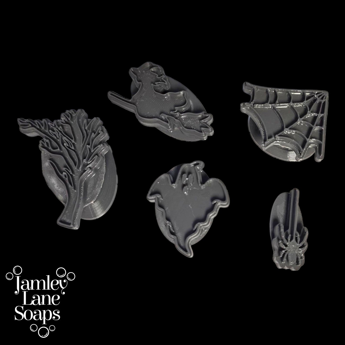 Spooky Collection Halloween Stamps 5 Piece Set