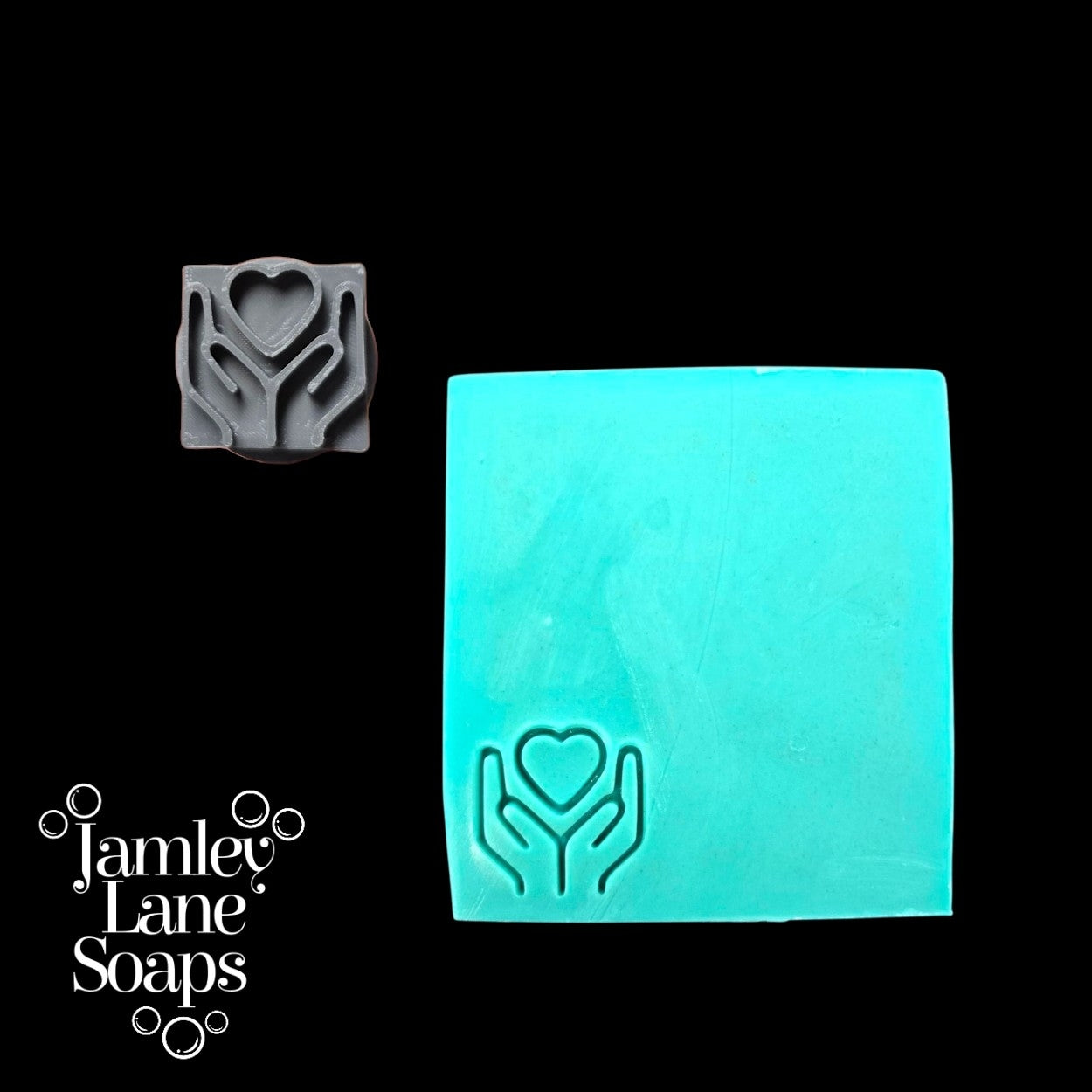 Made With Love Soap Stamp
