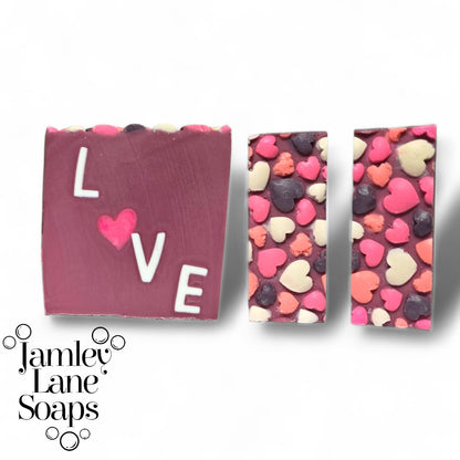 Blackberry Vanilla Love Goat Milk Artisan Soap 4oz Bar