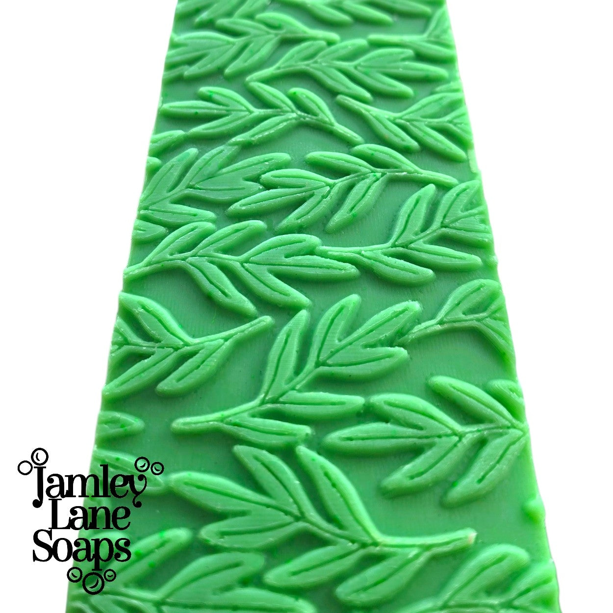 Leafy Sprigs Soap Impression Mat Eucalyptus Leaf Pattern