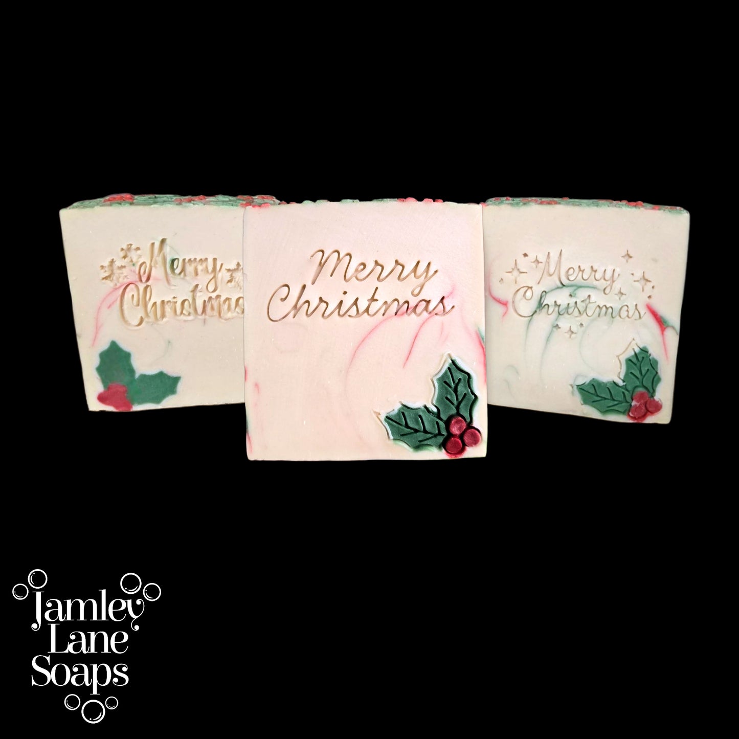 Merry Christmas Soap Stamps
