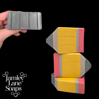 Pencil Lines Soap Stamp