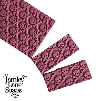 Skull & Crossbones Soap Impression Mat | Pirate Halloween
