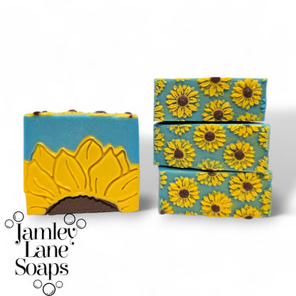 Sunflower Artisan Goat Milk Soap 4oz Bar