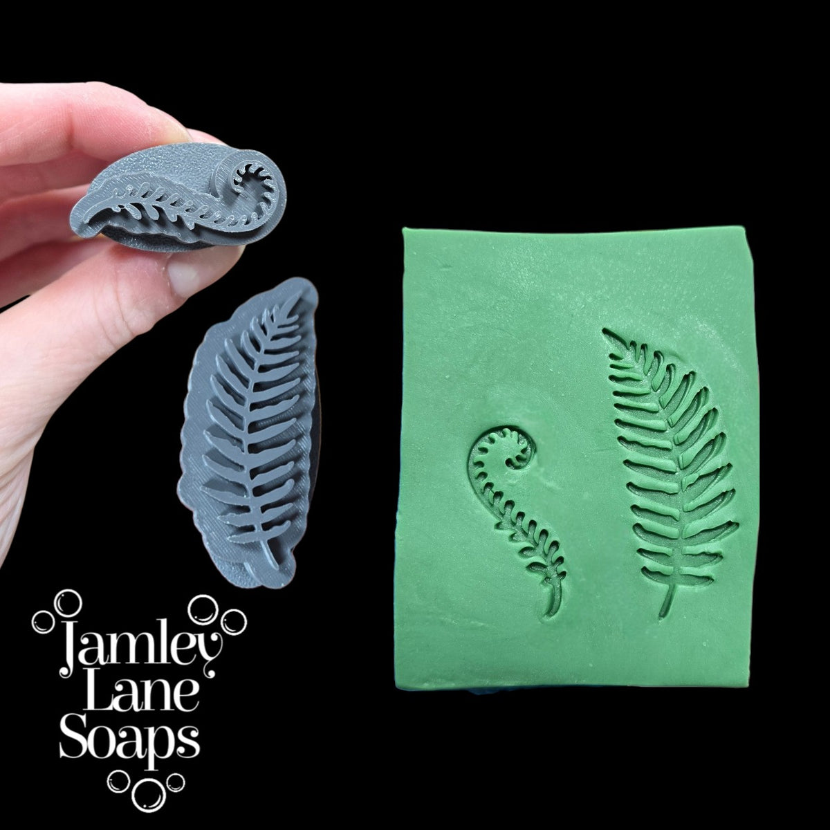 Botanical Fern Soap Stamps