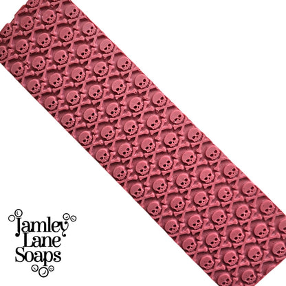 Skull & Crossbones Soap Impression Mat | Pirate Halloween