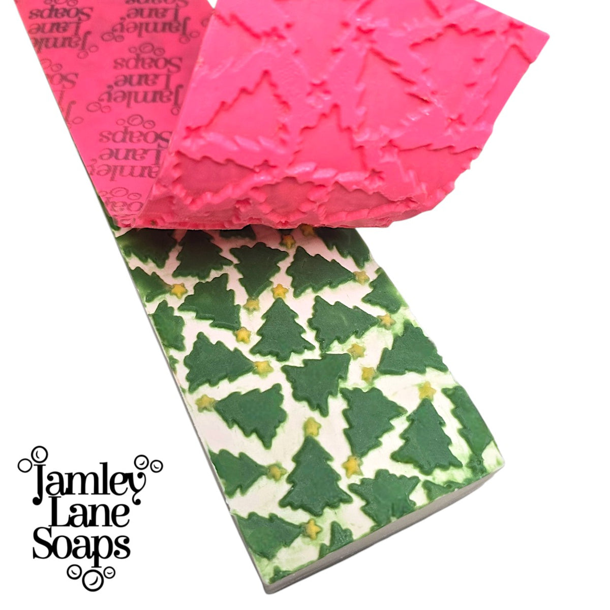 Christmas Tree Toss Soap Impression Mat | Scattered Holiday