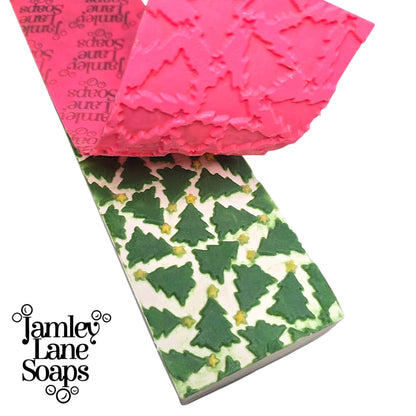 Christmas Tree Toss Soap Impression Mat | Scattered Holiday