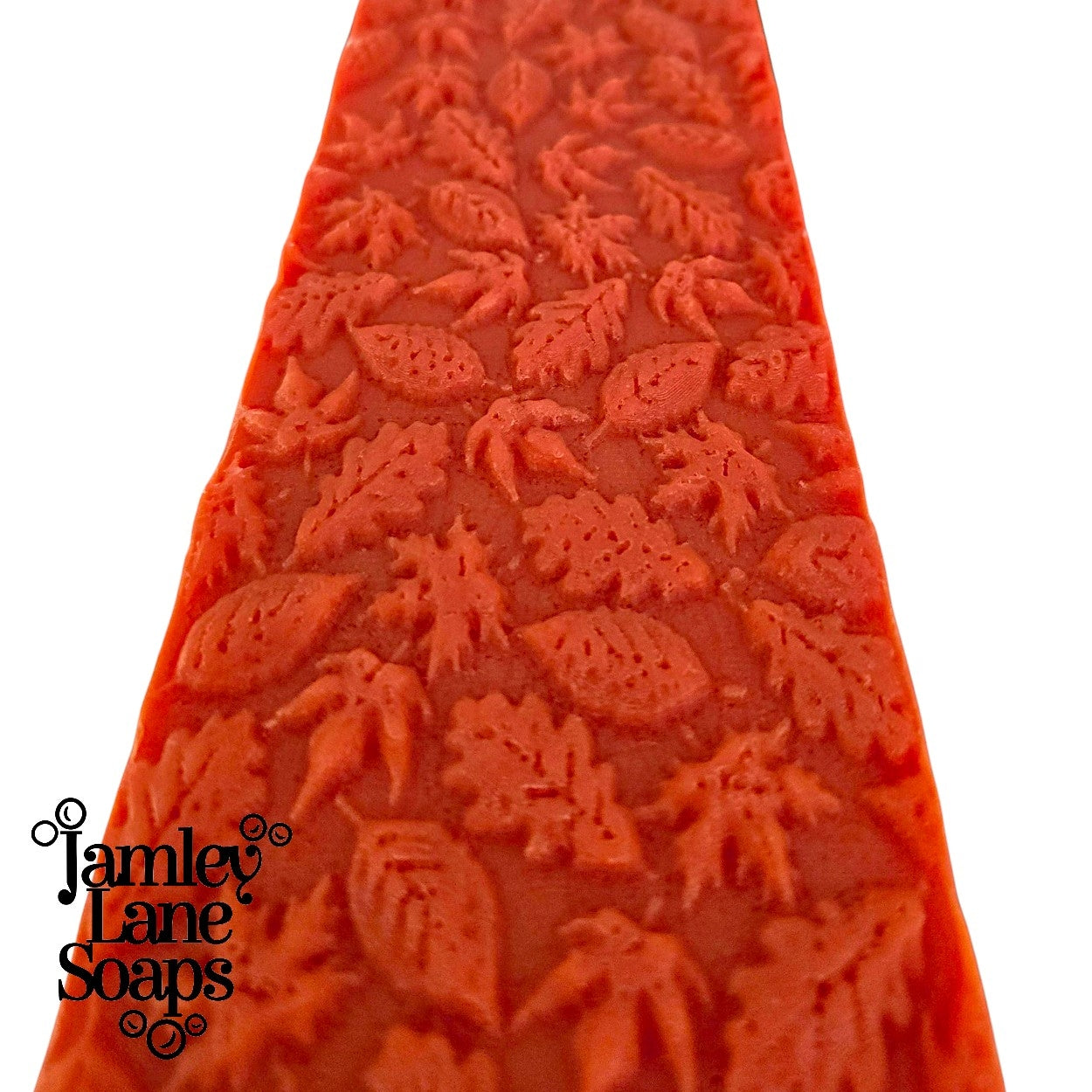 Autumn Drift Leaf Impression Mat | Fall Texture Soap Tool